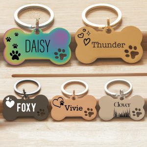 Bone Shaped Tags