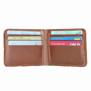 Classic Wallet in Copper Leather