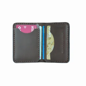 UDORA Brown Leather Wallet Set