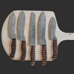 Premium Damascus Chef Knife Set