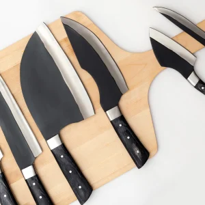 SERBIAN Hand Forged Stainless Steel Chef Knife Set - Shopping Modes