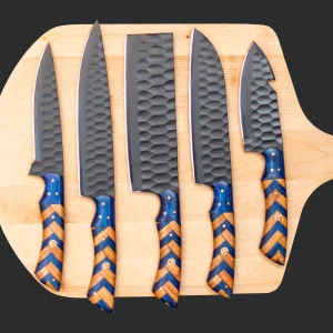 Premium Handmade Stainless Steel Kitchen Knife Set - Shopping Modes