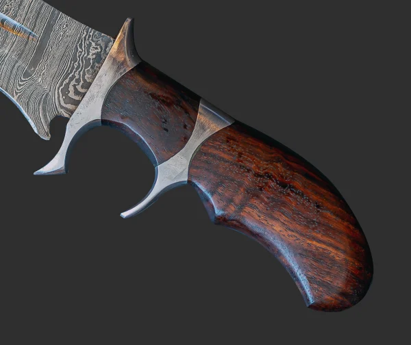 Damascus Steel Hunting Bowie - Shopping Modes