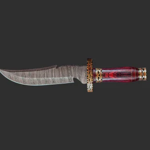 Damascus Steel Hunting Bowie Knife - Shopping Modes