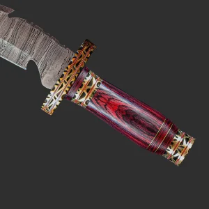 Damascus Steel Hunting Bowie Knife - Shopping Modes