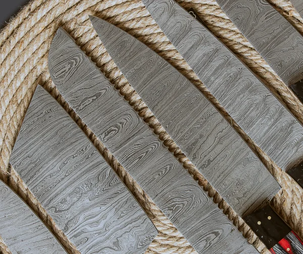 Damascus Steel Chef Knife Set