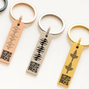 Scannable Apple Music Keychains