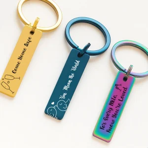Custom Engraved Keychain Gift